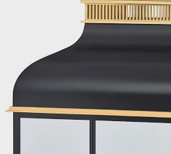 Tommy Metal Square Indoor/Outdoor Lantern Pendant (19")