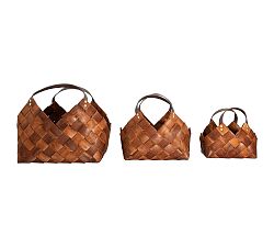 Woven Seagrass Basket Storage, Set of 3