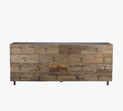 Kramer 15-Drawer Reclaimed Wood Dresser