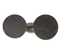 Mazen Round Aluminum End Table (25")