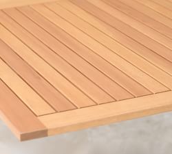 Santa Ana 7-Piece Rectangular Outdoor Dining Table with Garey Rope Dining Armchair Set