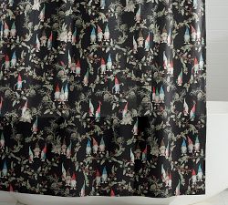 Forest Gnome Organic Shower Curtain