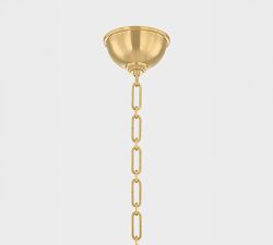 Jamey Two Tiered Shaded Round Chandelier (50")