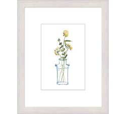 Wildflower's Bouquet Framed Print