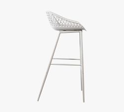 Adara Metal Outdoor Bar &amp; Counter Stools, Set of 2