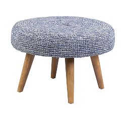 Raffia Round Ottoman