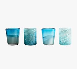 Azul Recycled Tumblers - Mixed Set of 4