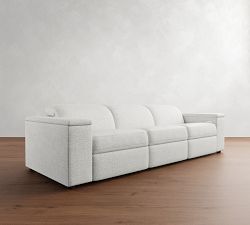 Ultra Lounge Square Arm Reclining Sofa (111")