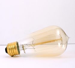 LED Teardrop Filament 40W Equivalent Light Bulb