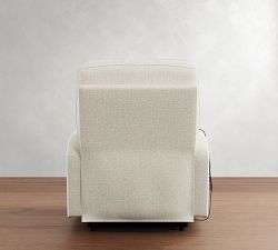 PB Comfort Square Arm Power Lift Recliner with Massage &amp; Heat