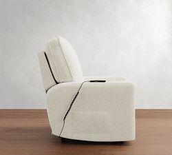 PB Comfort Square Arm Power Lift Recliner with Massage &amp; Heat