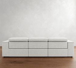 Ultra Lounge Square Arm Reclining Sofa (111")
