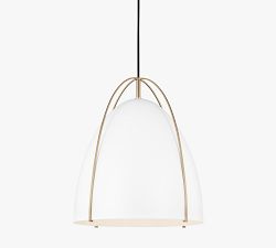 Tate Metal Pendant (14")