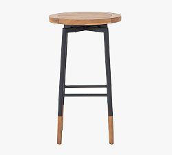 Nelly Teak Outdoor Stool