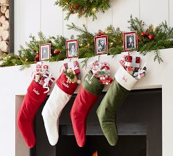 Enamel Frame Stocking Holders