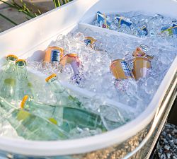 Rolling Galvanized Steel Cooler