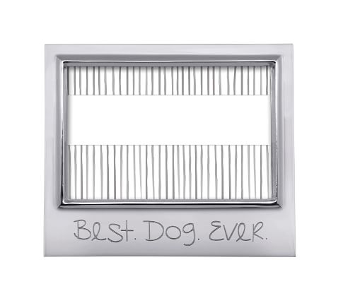 Best Dog Ever Signature Metal Frame