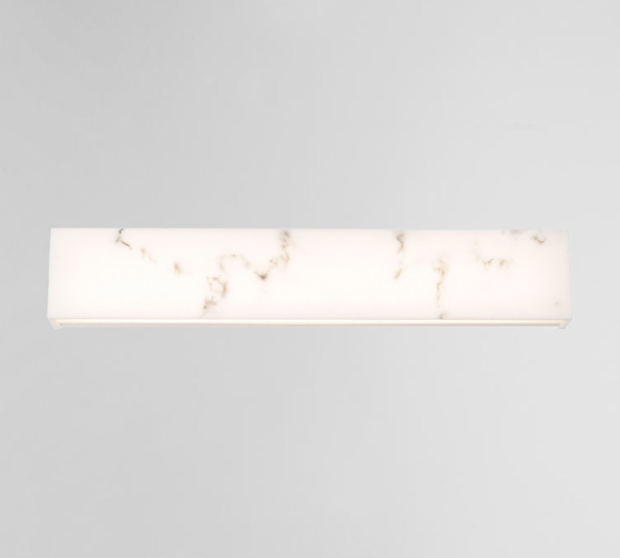 Open Box: Mona Vanity Light (28") - White Alabaster by Pottery Barn