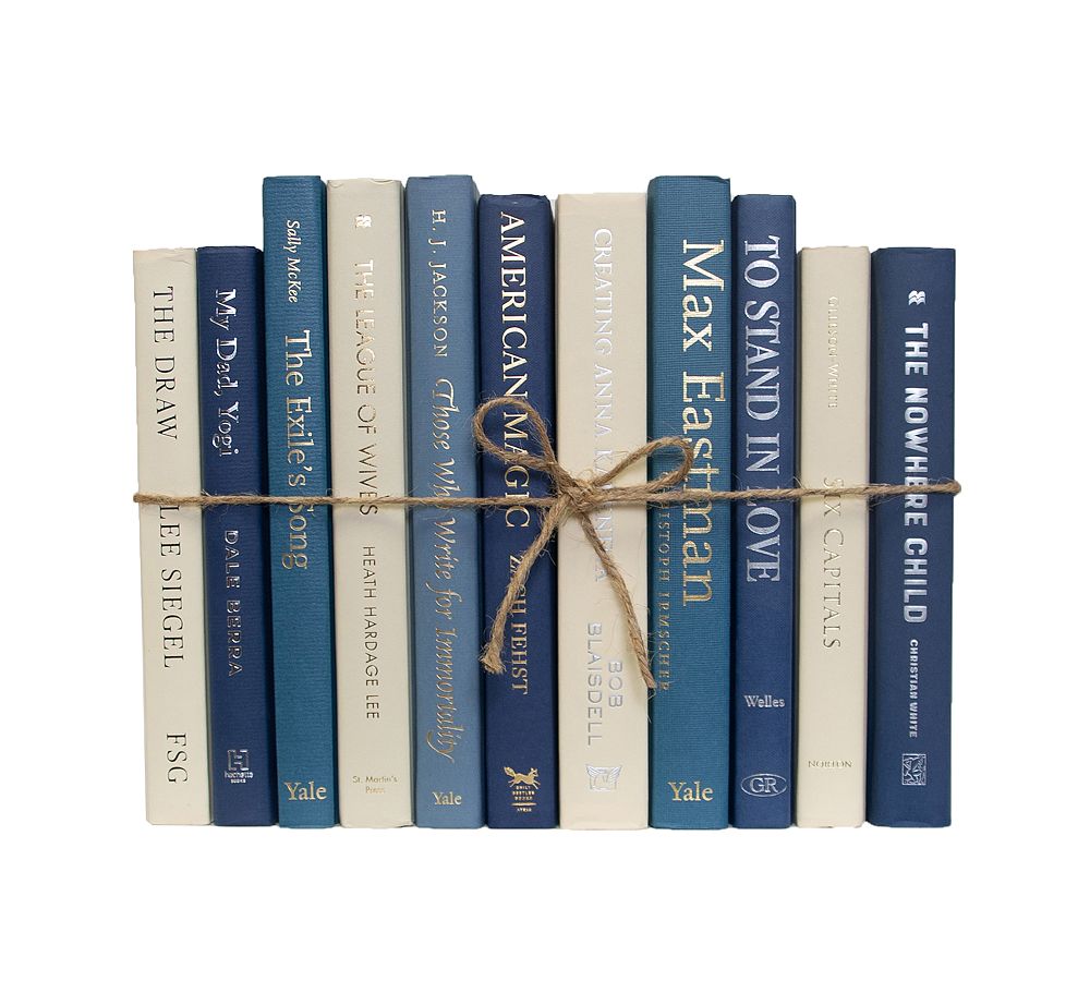 Cloth Wrapped Book Bundles - Coastal Shores