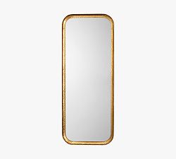Open Box: Capital Rounded Rectangle Wall Mirror (16"W x 39.5"H) - Brass