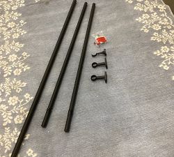 Open Box: Big Sky Curtain Rod (96"-120") - Hammered Iron