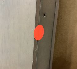 Open Box: Brighton Floating Wood Shelf (60"W X 8"D) - Gray Wash