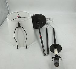 Open Box: Hayden Metal Floor Lamp (60") - Bronze