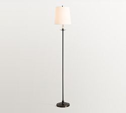 Open Box: Hayden Metal Floor Lamp (60") - Bronze