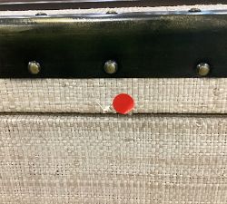 Open Box: Ludlow Trunk Secretary Desk (44.5") - Raffia