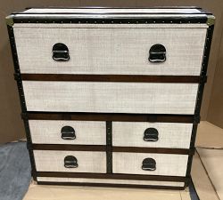 Open Box: Ludlow Trunk Secretary Desk (44.5") - Raffia