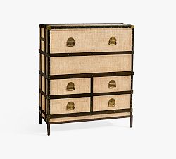 Open Box: Ludlow Trunk Secretary Desk (44.5") - Raffia