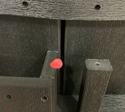 Open Box: Pottery Barn Adirondack x Polywood Modern Lounge Chair - Vintage Coffee