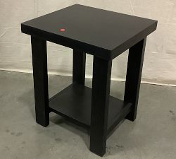 Open Box: Reed Rectangular End Table (20") - Warm Black