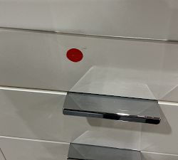 Open Box: Stella Standing Jewelry Organizer - Dutch White