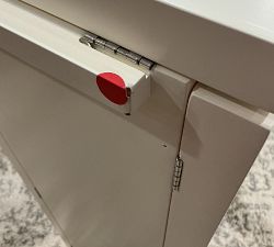 Open Box: Stella Standing Jewelry Organizer - Dutch White