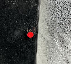 Open Box: Stowe Modern Metal Frame, 25" x 25" (8"x10" Opening) - Black