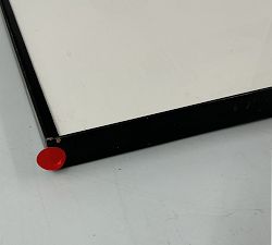 Open Box: Stowe Modern Metal Frame, 25" x 25" (8"x10" Opening) - Black