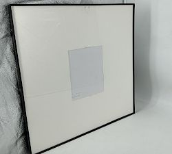 Open Box: Stowe Modern Metal Frame, 25" x 25" (8"x10" Opening) - Black