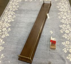 Open Box: Summerville Reversible Rail Ledge (60") - Antique Brown/Brass
