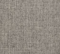 Open Box: Bennett Upholstered Swivel Desk Chair - Basketweave Slub Ash, Seadrift
