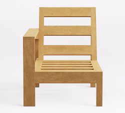 Build Your Own - Malibu Teak Outdoor Sectional Components