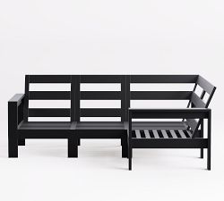 Malibu Metal 4-Piece Outdoor Sectional (85")