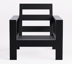 Malibu Metal Outdoor Lounge Chair