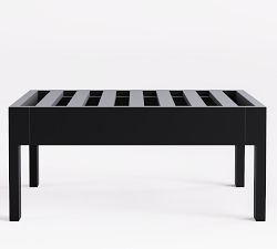 Malibu Metal Outdoor Ottoman (27")