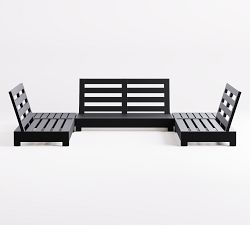 Malibu Metal Platform 5-Piece U-Shaped Sectional (132")