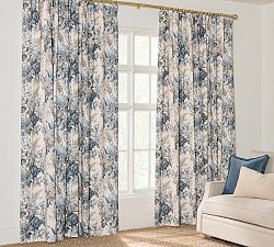 Linden Floral Blackout Curtain