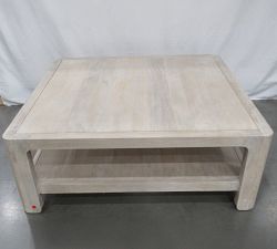 Open Box: Aptos Square Coffee Table (44") - Sandwash