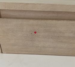 Open Box: Cayman Single Drawer Shelf (12") - Biscotti