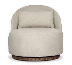 Sherry Outdoor Upholstered Swivel Chair