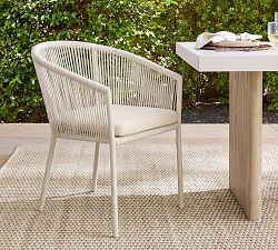 Lakewood Rope Stackable Outdoor Dining Armchair